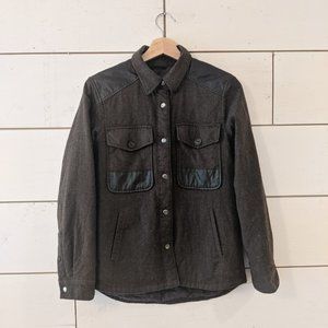 Wool Shirt Jacket Club Monaco S